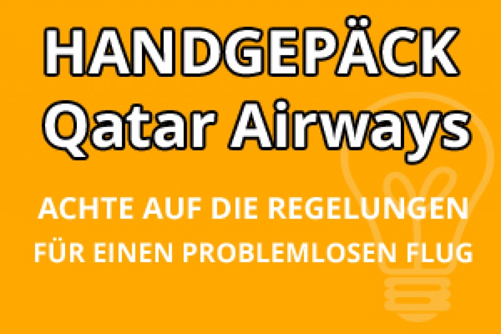Handgepäck Qatar Airways » flughai.de