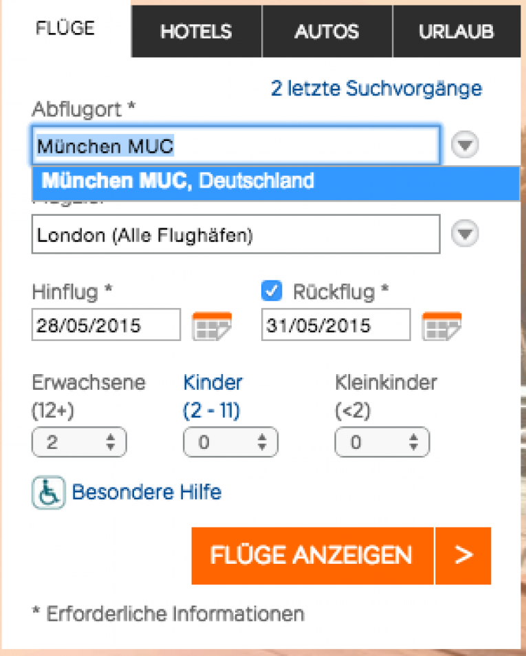 Billig buchen bei EasyJet - Buchungsanleitung » flughai.de
